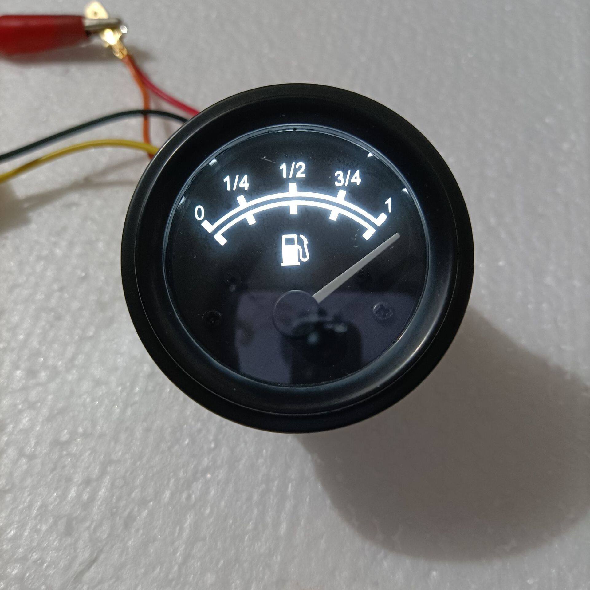 燃油表55mm12v24v指针进步电机汽车游艇工程车船舶燃油油量油位表