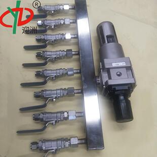 8路气源分配器 304不锈钢空气分配器 气体分流多种规格厂家供