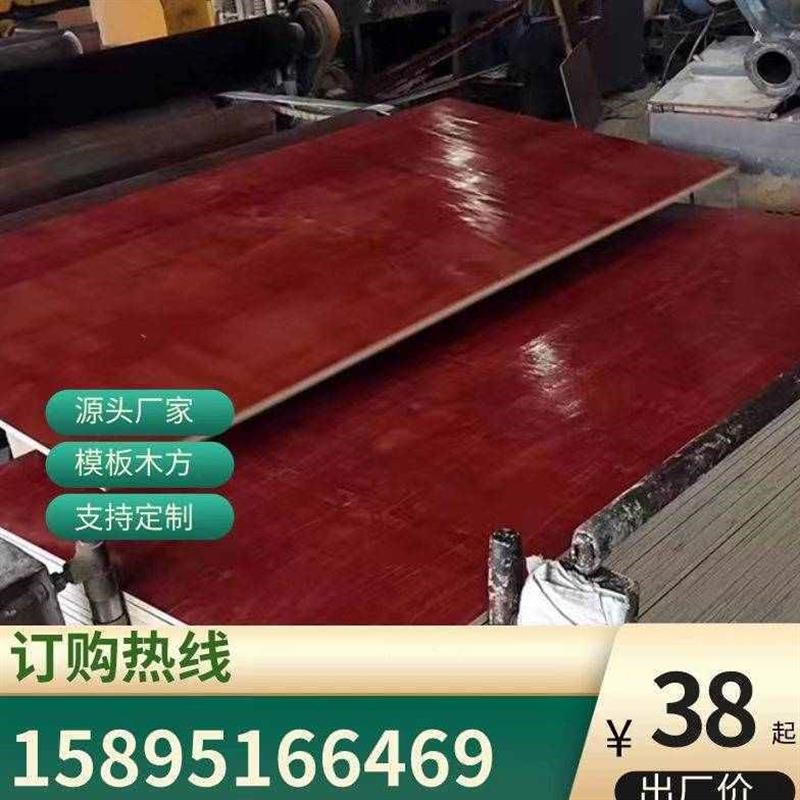 建筑模板胶合板木工板整张工地模板木板建筑红板36尺松木多层板材