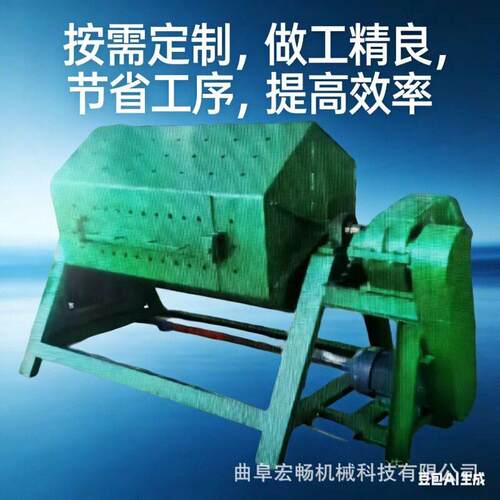 废铁不锈钢件滚筒研磨机900升滚筒除锈研磨机锰钢板六角抛光机