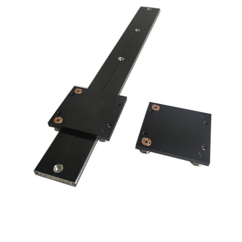 外置双轴心c直线导轨18mm超薄滚轮滑块家具路轨展示柜滑轨摄影滑