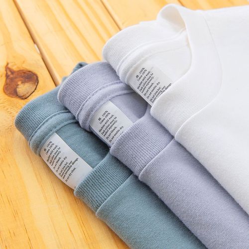 福利款!a250g重磅精梳棉全棉圆领宽松舒适内搭情侣款