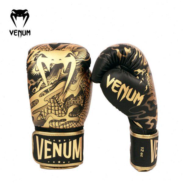 VENUM 毒液DRAGON'S龙拳击手套成人散打泰拳打沙包训练拳套