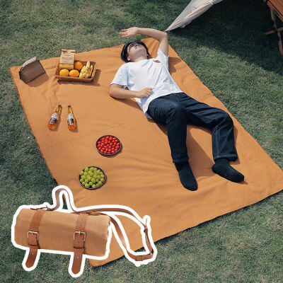 可折叠露营垫沙滩垫防潮垫便携野餐垫露营垫地垫加厚户外帆布
