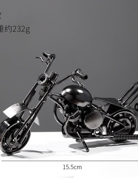 生日礼物复古留声机音乐盒v摆件酒吧玄关桌面创意家居装饰八音盒