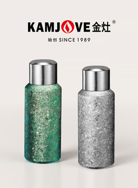 金灶T-6F纯钛保温壶家用大容量茶壶外出登山便携式水杯钛杯随行杯