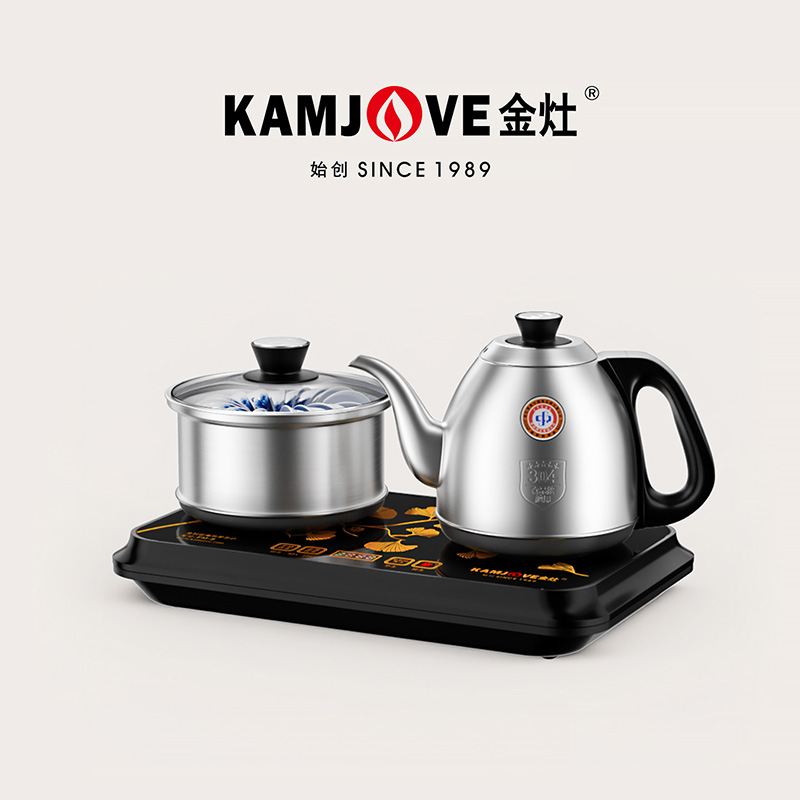 金灶全自动上水烧水壶保温一体