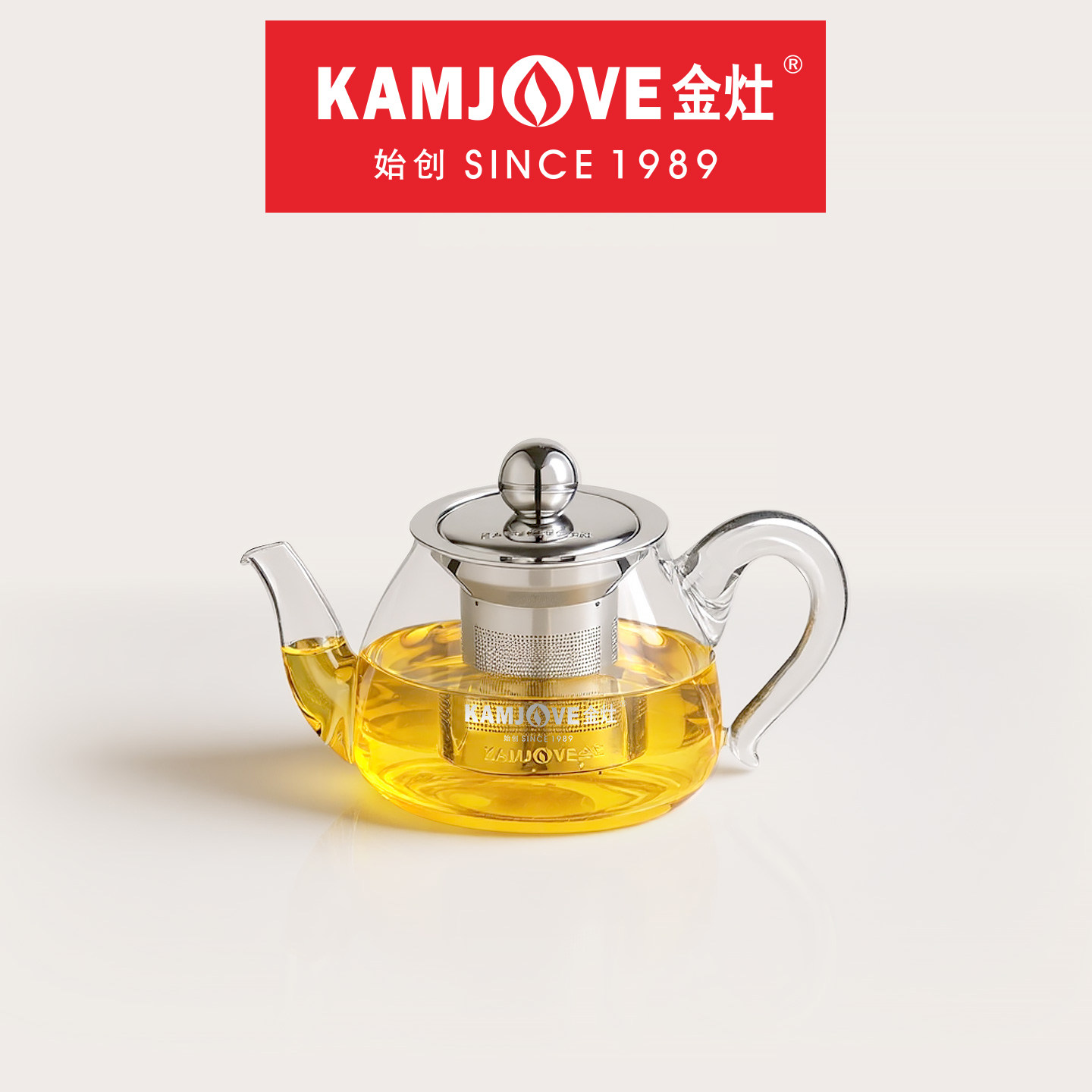 金灶AM-718迷你单人泡茶壶飘逸杯玻璃壶泡茶专用滤茶壶家用冲茶