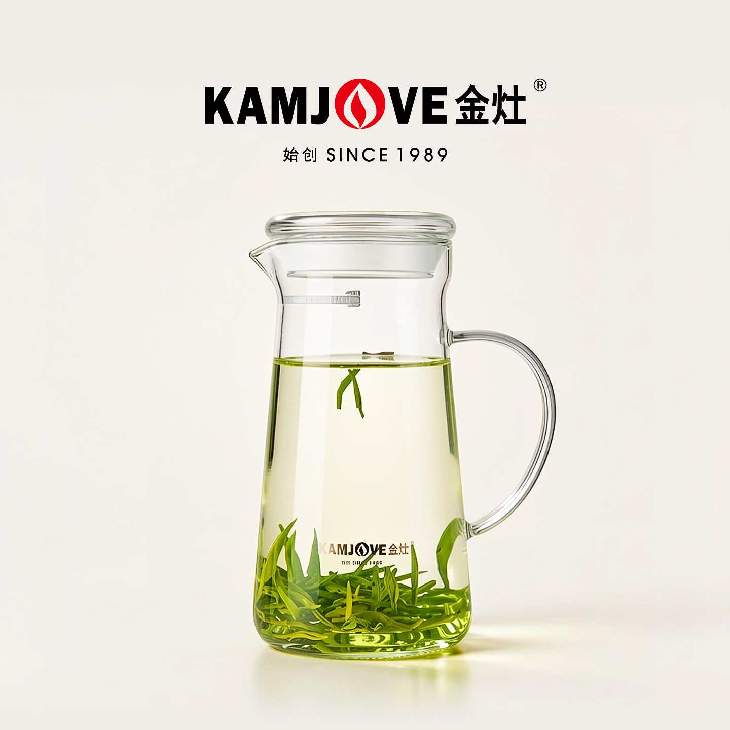 金灶TP-607高硼硅耐热玻璃茶壶家用茶水分离壶大容量花茶壶执壶