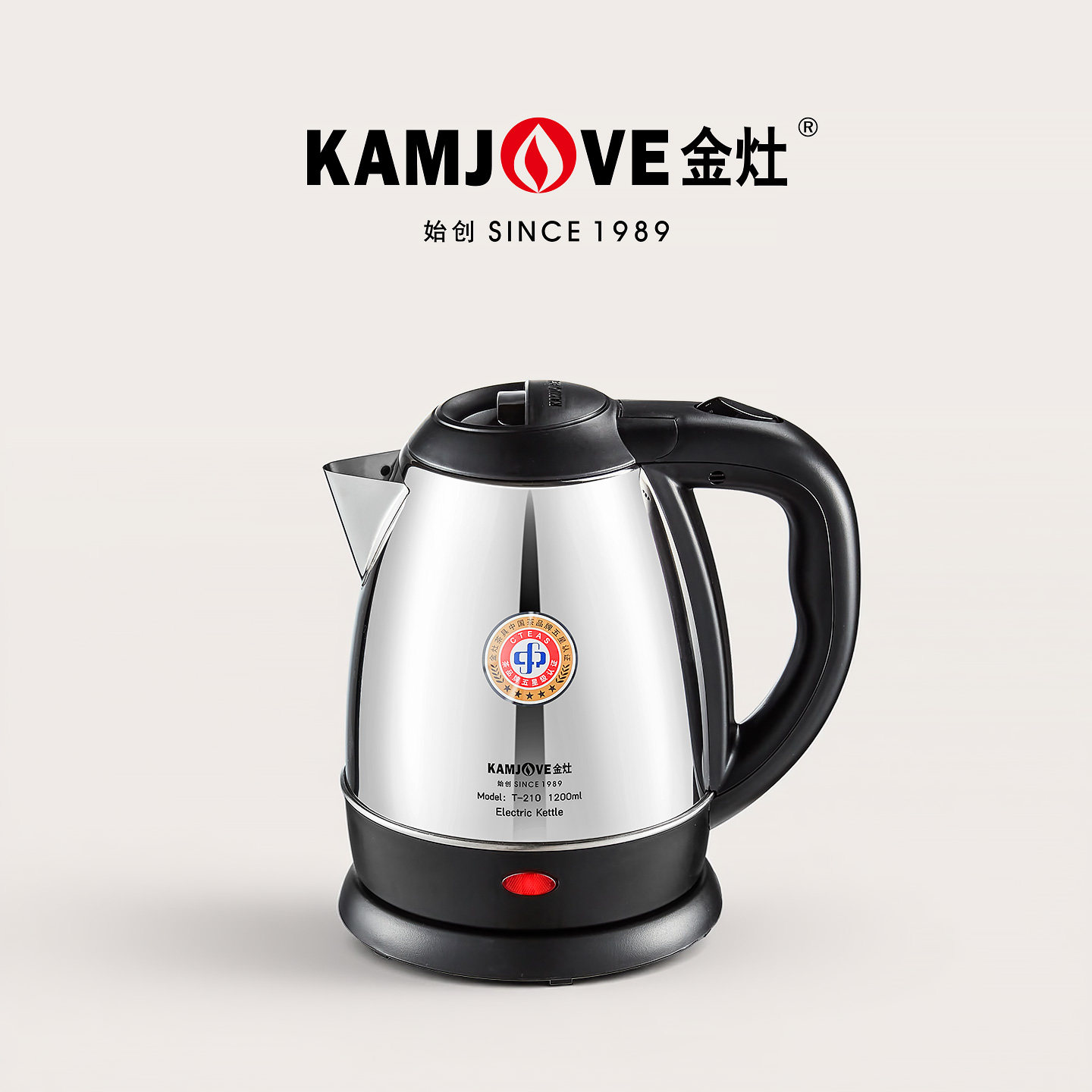 金灶T-210全自动烧水壶家用304不锈钢电热水壶办公室泡茶专用茶壶,餐饮具,茶壶,淘宝优惠券,粉丝福利购,淘宝优惠卷