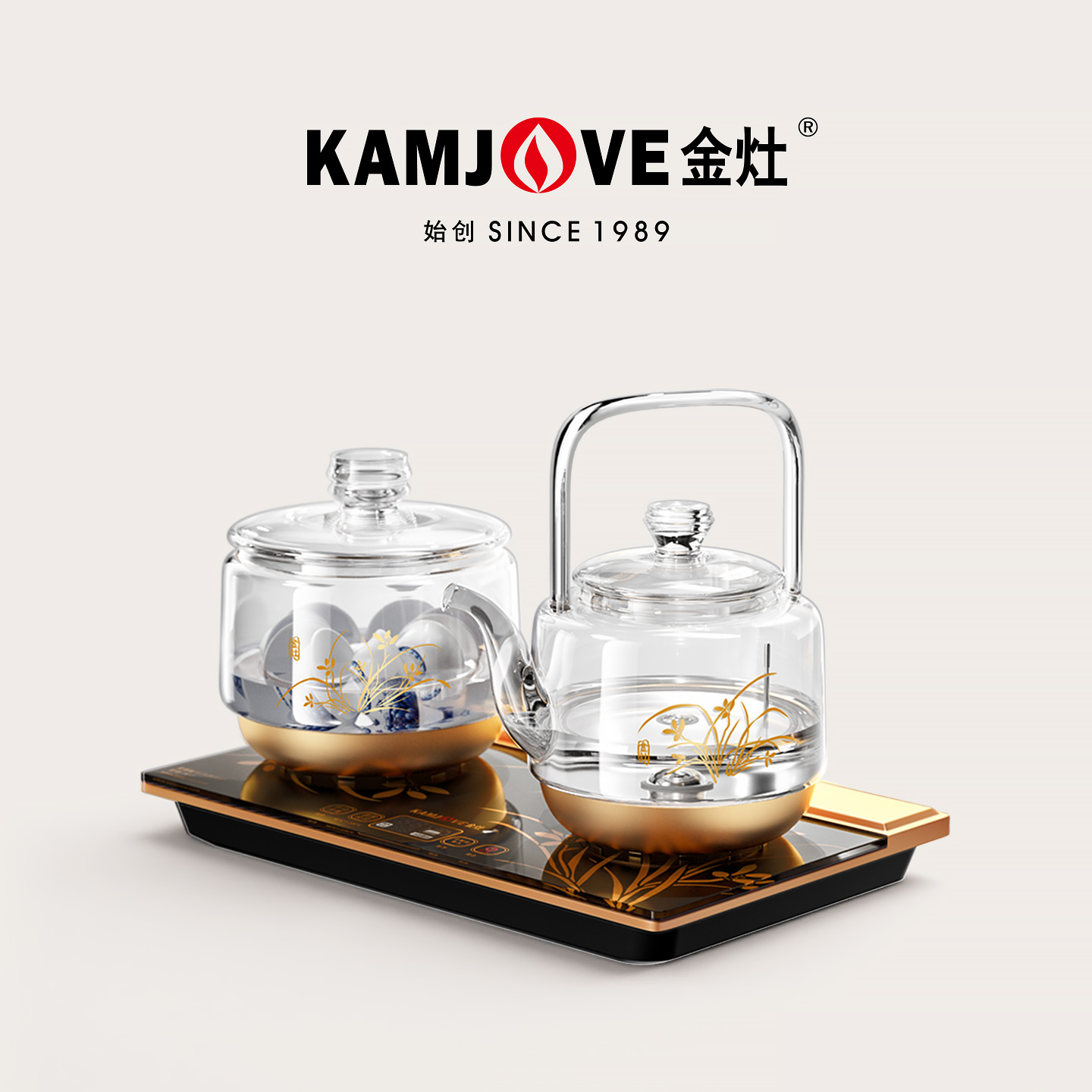 金灶烧水壶全自动底部上水电茶炉