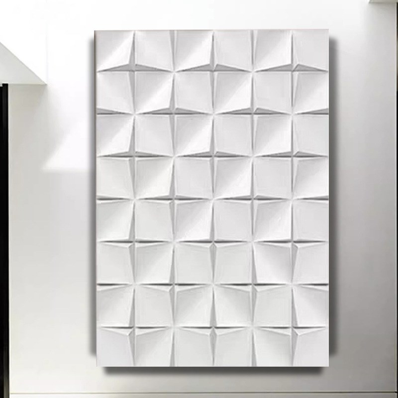 客厅玄关餐厅立体装饰挂画商场酒店墙壁画简约现代手工木雕浮雕画图片