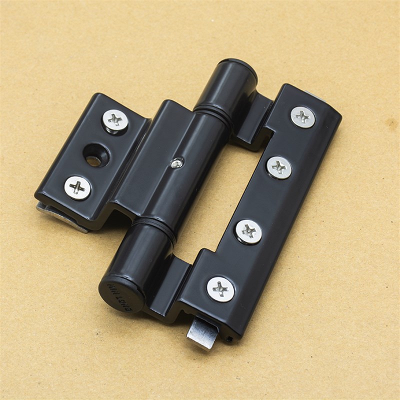 坚朗门合页T-MJ27重型平框黑色欧标C槽M口断桥铝合金平开门铰链