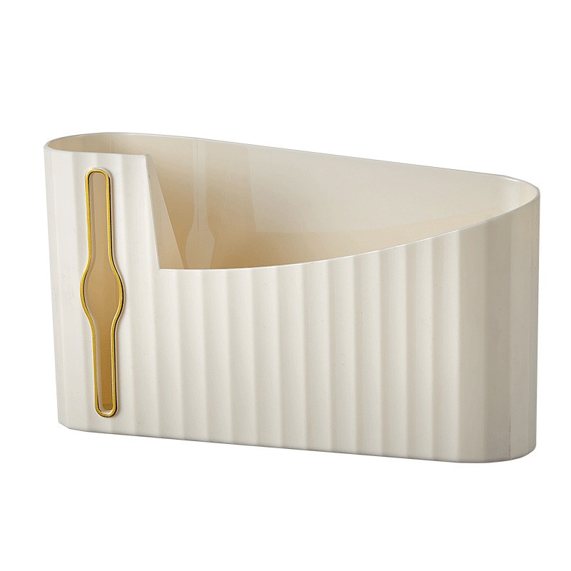 轻奢垃圾袋收纳h盒壁挂神器厨房浴室免打孔可抽取垃圾袋收纳整理