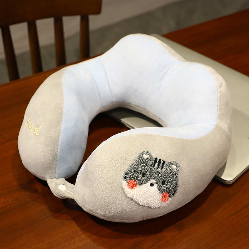 U型枕便携旅行枕颈枕卡t通坐车护颈枕可爱旅行枕头办公室学生