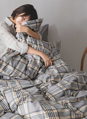 纯棉褥子套单件被套200x230全棉单人被罩150x200学生宿舍180x200