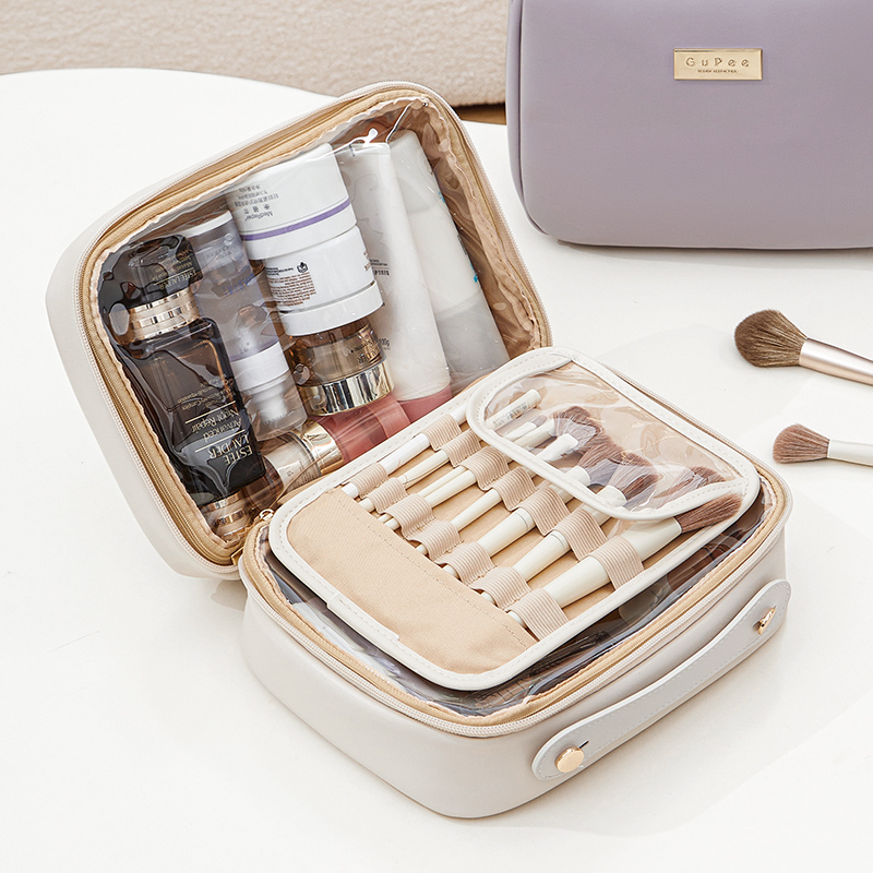 化妆包女2024新款高端大容量便携式洗漱化妆品化妆刷旅行收纳包箱
