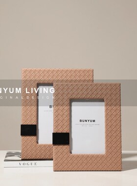 简约现代创意相框摆件家居卧室床头柜样板房间梳妆台桌面装饰品