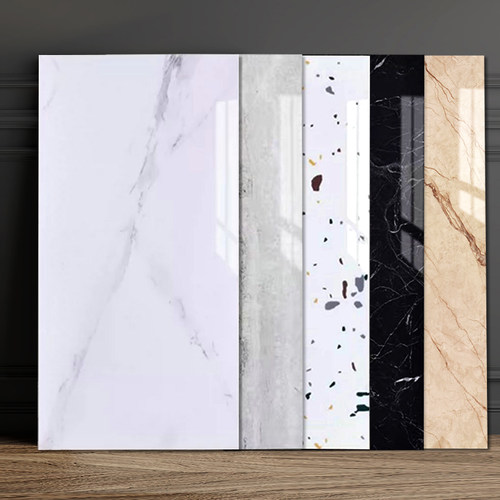 瓷砖贴纸遮丑卫生间墙面翻新装饰背景防水仿大理石铝塑板墙贴自粘