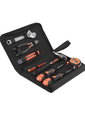 钢盾8件套家用维修组套S022001工具套装手动工具组合扳手螺丝刀