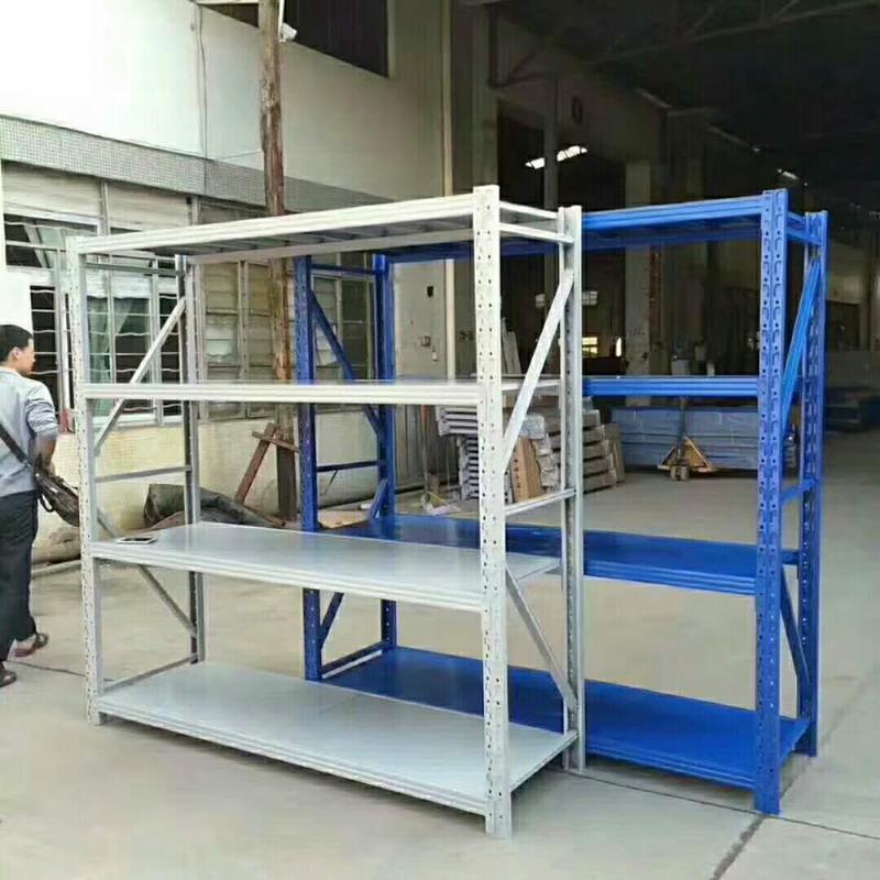 定制仓库货架轻中型家用置物架多层快递仓储物架广州重型钢架子