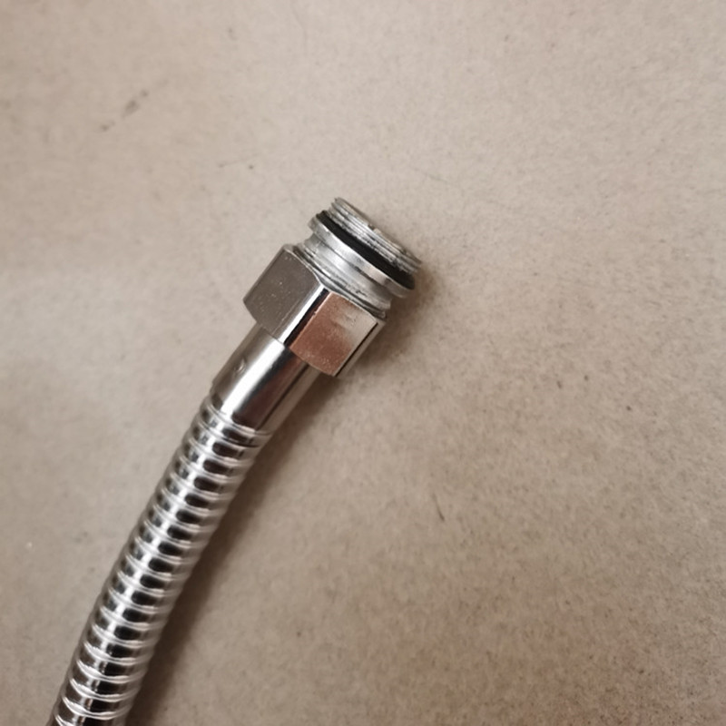 三联洗澡龙头接头配件热r水器不锈钢防爆花洒喷头淋浴沐浴淋雨软