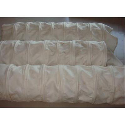 【博泰新品】济南卸料口水泥散装布袋武汉下料口白色帆布输送布袋