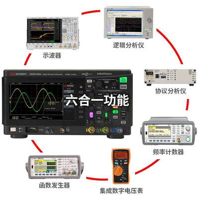 KEYSIGHT是德科技数字示波器DSOX1202A/EDUX1052A双通道DSOX1202G