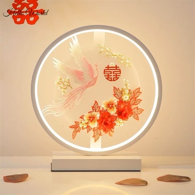 新品结婚长明喜灯女方陪嫁台灯对灯长命灯子孙灯新人红色床头灯。