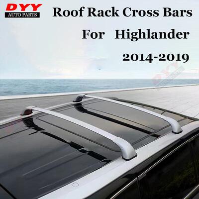 适用15-19款老款汉兰达行李架专用横杆cross bars for Highlander