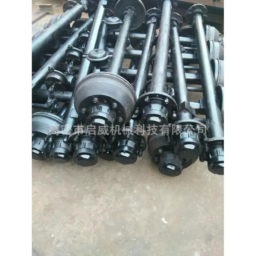 5吨农用挂车车轴 10吨拖车桥 车轴厂家厂家供应