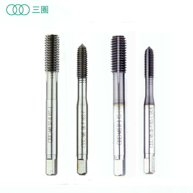 上海三圈 挤压丝锥 上刃挤牙丝攻丝锥机用无屑攻丝M3M4M6M8M10M12