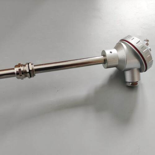 PT100热电偶T K型E型压簧式热电偶可调压簧温控仪探头