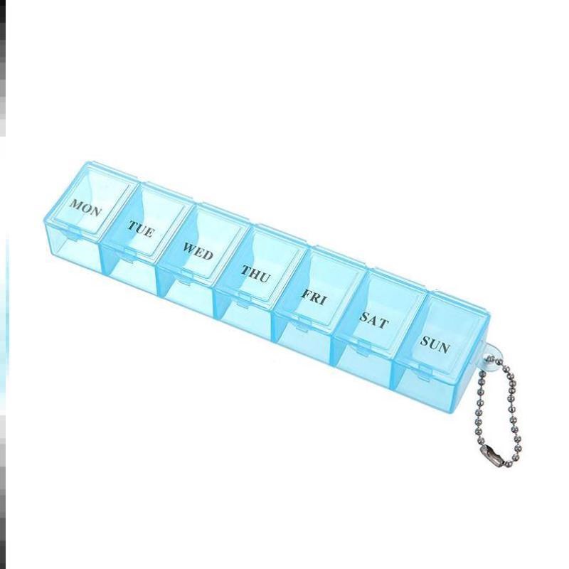 日本食品级进口便携式药盒分装一周七天分药器第一名中老年人专用