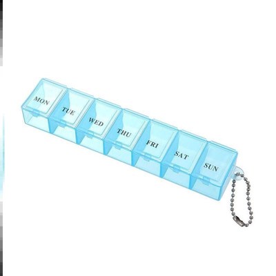 日本食品级进口便携式药盒分装一周七天分药器第一名中老年人专用