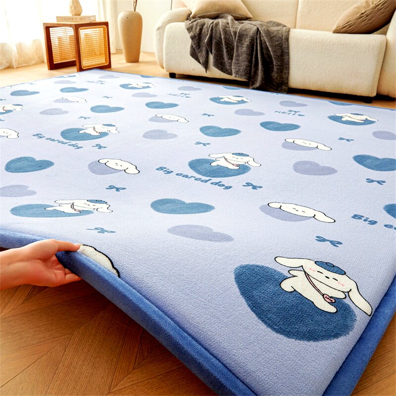 加厚海绵地垫客厅宝宝爬行垫防摔定制榻榻米炕垫子打地铺睡觉床垫