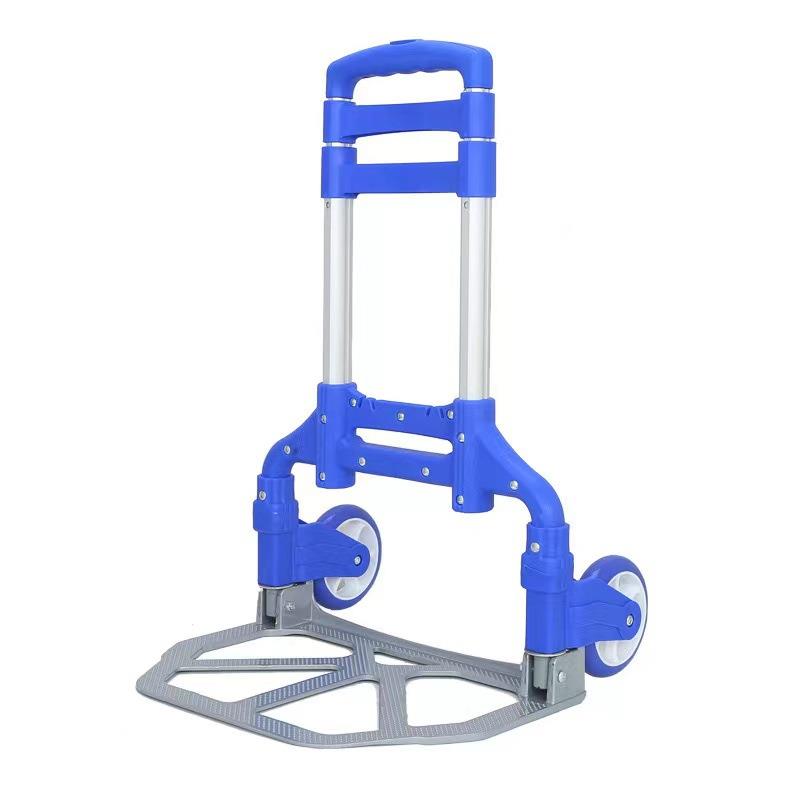 拉货搬运车推拉车小拖车折叠家用手推车小拉车手拉车行李车拉杆车