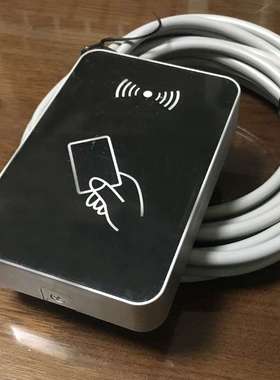 IC卡读卡器13.56MHZ高频RS232串口通讯支持M1卡车载考勤机刷卡机