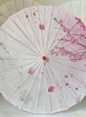 石鼓防雨防晒油纸伞女古风道具古典舞蹈汉服伞旗袍走秀吊顶桐油伞