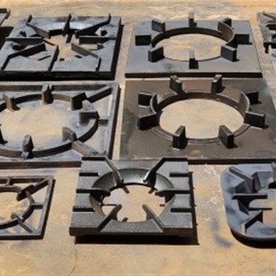 燃气炉灶炉头支架酒店商用厨房设备生铁配件煲汤炉花架矮仔炉花板