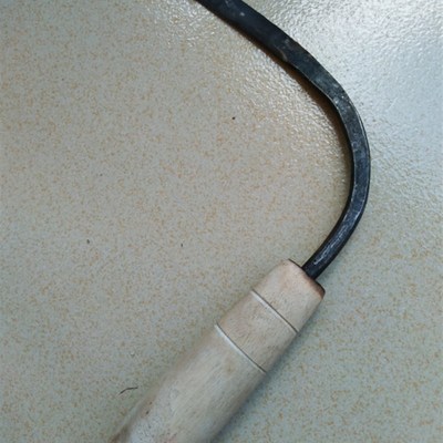 沉香刀工具刀木刻刀刨香刀刮香刀勾丝铲刀直弯刀一把精钢  大钩刀