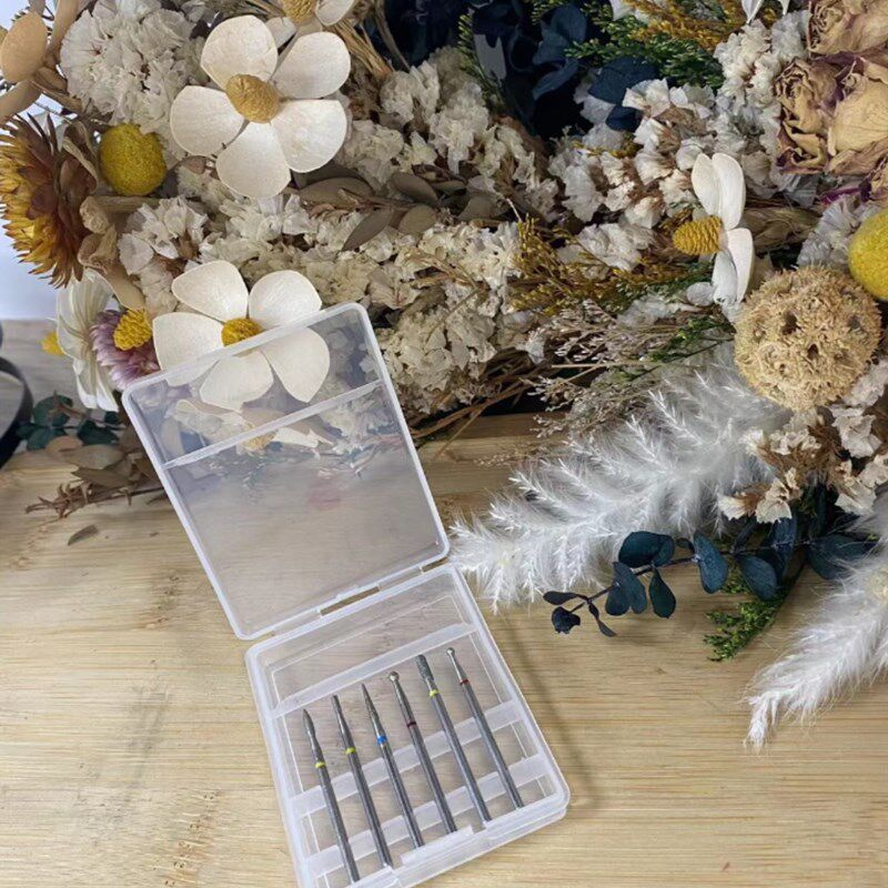 希妹美甲打磨头6件套及钨钢五合一