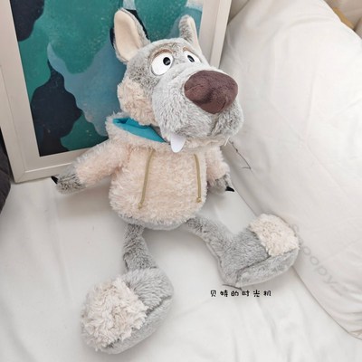 披着羊皮的狼公仔玩偶睡觉抱枕大灰狼毛绒玩具可爱布娃娃女生礼物