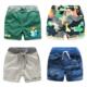 7中裤 2020新款 纯棉短裤 男童宝宝休闲卡通条纹迷彩抽绳2 夏季 韩版