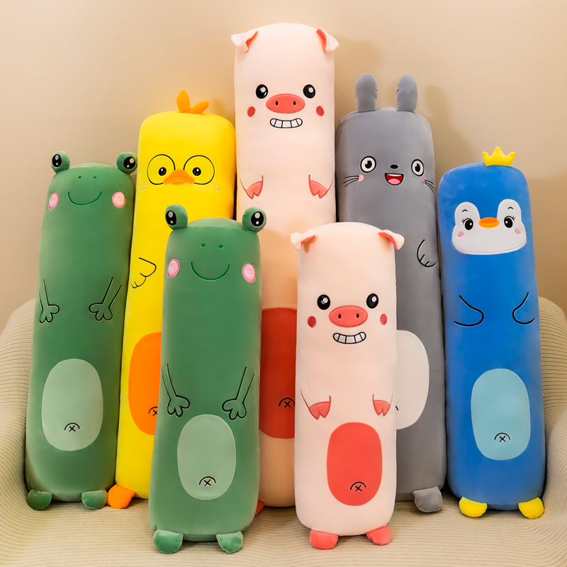 毛绒玩具抱枕女生睡觉夹腿创意可爱长条枕可以拆洗玩偶公仔男床上