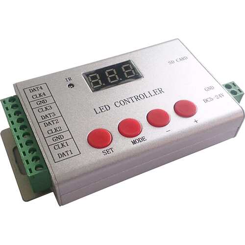H802SE 全彩LED控制器,四口单机控制器,LED控制器,DMX512控制器
