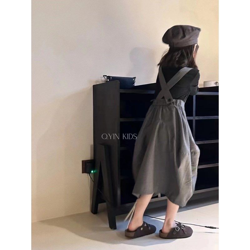 波拉韩国童装2024夏款男女童时尚背带裙纯色百搭宽松西装半身裙,童装/婴儿装/亲子装,半身裙,淘宝优惠券,粉丝福利购,淘宝优惠卷