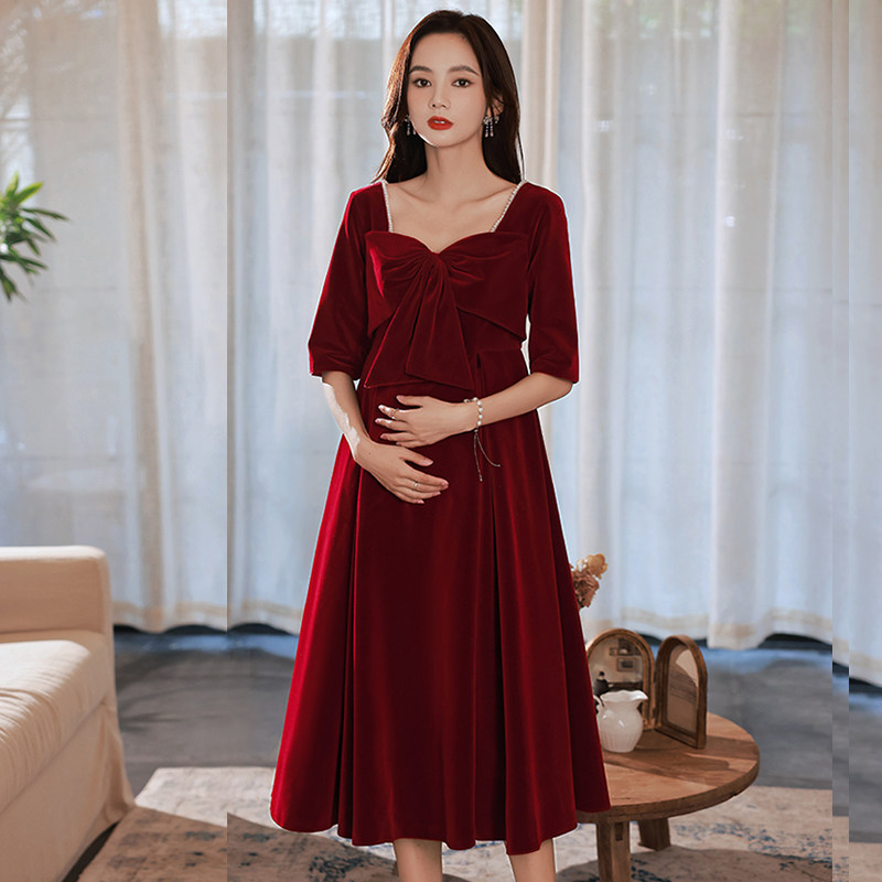 孕妇敬酒服2021新款新娘结婚礼服/晚装