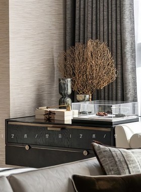 新中式书房书桌办公桌艺术品装饰摆件 玄关飘窗创意饰品搭配组合