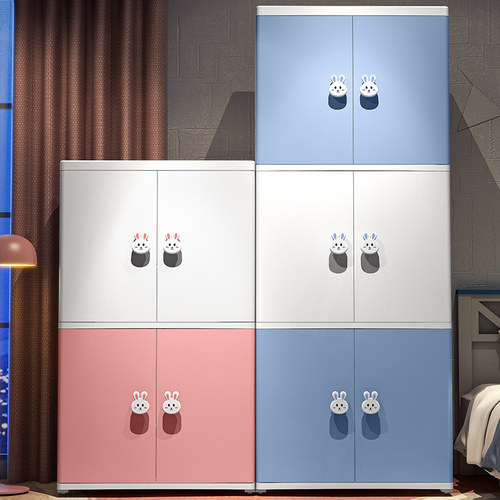 家用儿童衣柜简易卧室加厚塑料置物抽屉组装衣柜宝宝婴儿收纳柜子